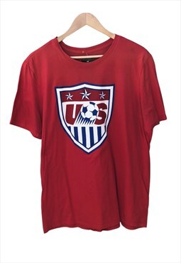 Nike US Soccer Logo Print T-Shirt