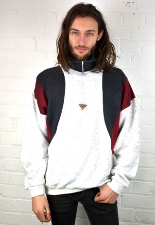VINTAGE 90'S 1/4 ZIP SWEATSHIRT