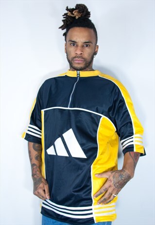 ADIDAS SHORTSLEEVE VINTAGE JACKET YELLOW
