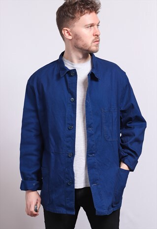 VINTAGE CHORE JACKET WORKER JACKET