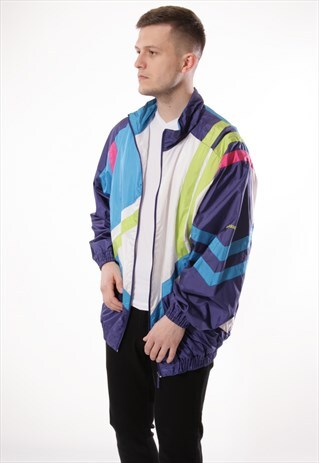 VINTAGE VTG RARE ADIDAS SHELL JACKET LOGO OVERSIZED 12950