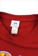 VINTAGE PRINCESS CRUISES - THE ORIENT ROUTE RED MAP T-SHIRT 