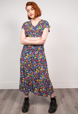 VINTAGE 90'S MIDI DRESS
