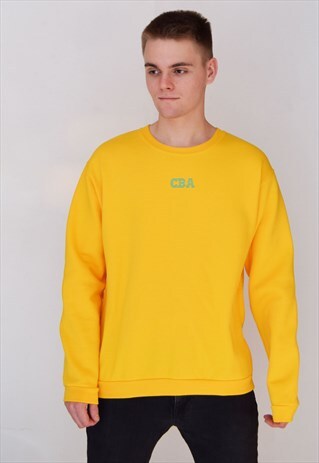 YELLOW CBA (BLUE) SWEATSHIRT