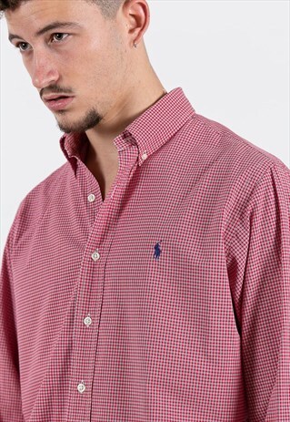 VINTAGE 80S CLASSIC POLO RALPH LAUREN SHIRT / S9220