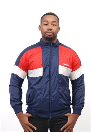 VINTAGE ADIDAS SHELL TRACKSUIT TOP JACKET