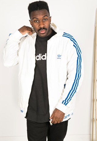 VINTAGE 80S USA ADIDAS SHELL SPORT JACKET / S0763