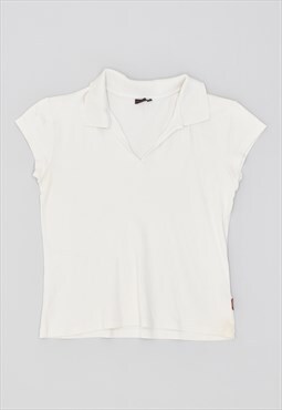 Vintage 00's Y2K Invicta Polo Shirt White