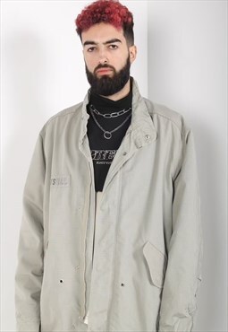 Vintage Levis Fleece Lined Jacket Beige