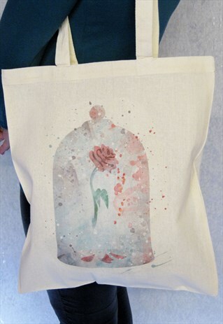 FAIRYTALE ROSE TOTE BAG VALENTINES GIFT