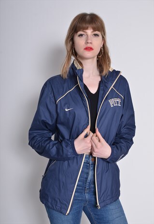 VINTAGE NIKE WINDBREAKER JACKET BLUE