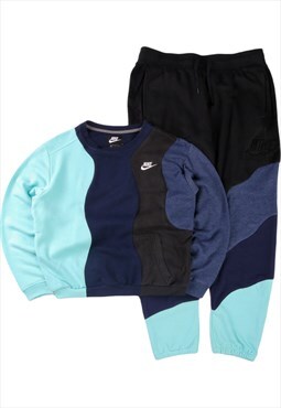 REWORK 90's Nike Co-ord Set X Co Ord Tracksuit Wavy