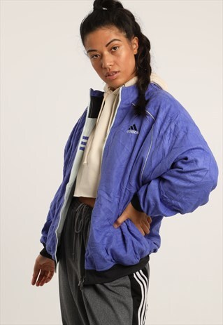 VINTAGE ADIDAS REVERSIBLE TRACK JACKET
