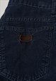 VINTAGE WRANGLER NAVY CORDUROY TROUSERS MENS