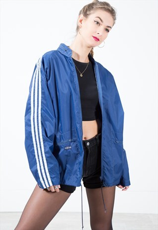 VINTAGE 90S ADIDAS RAINCOAT / S2308
