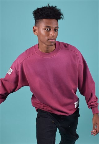 VINTAGE ADIDAS MAROON SWEATSHIRT