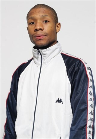 VINTAGE KAPPA TRACK TAPE LOGO JACKET
