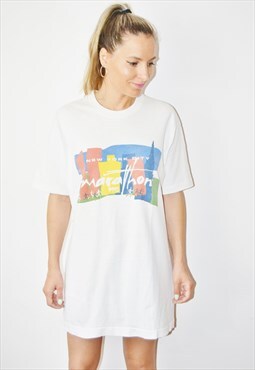 1995 NEW YORK Marathon Vintage T-shirt made in USA