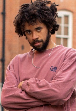 COTTON TRADERS SWEATSHIRT IN A DUSTY PINK