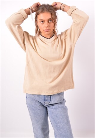 VINTAGE TIMBERLAND TOP LONG SLEEVE BEIGE