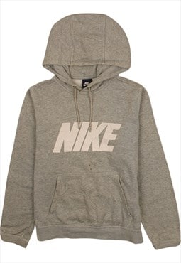 Vintage 90's Nike Hoodie Pullover Spellout Grey Small