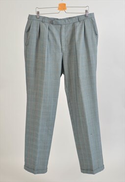 Vintage 90s checkered trousers