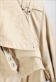 VINTAGE 00S TRENCH COAT IN BEIGE