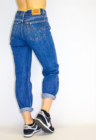 PLUS SIZE VINTAGE 501 ANKE GRAZER BUTTON FLY JEANS