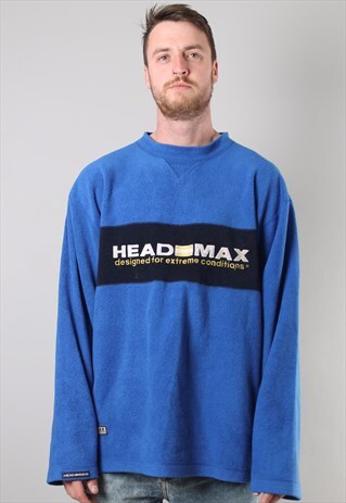 VINTAGE HEAD FLEECE SWEATSHIRT XL