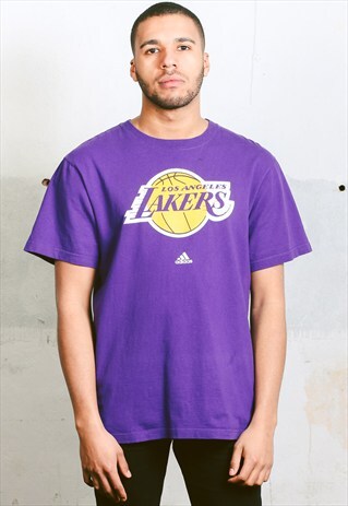 VINTAGE ADIDAS LAKERS T-SHIRT