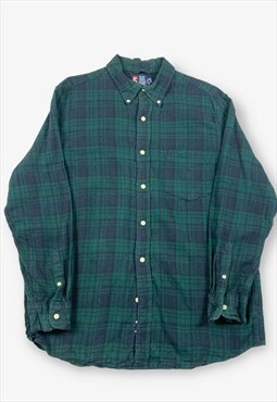 Vintage ralph lauren chaps checked flannel shirt L BV16643 