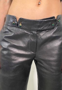 Vintage y2k leather pants 