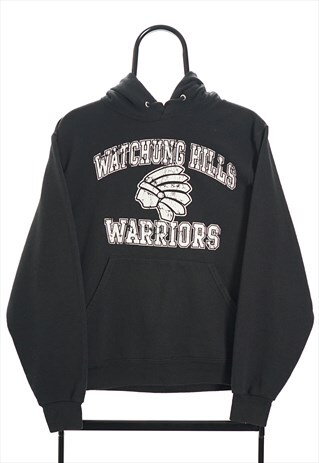 Vintage Black Watchung Hills Hoodie Womens