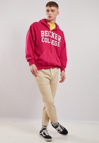 VINTAGE BECKER COLLEGE HOODIE