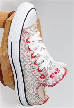 Pattern Low Canvas Converse Chuck Taylor Trainers