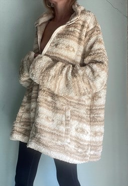 Vintage Fluffy Fleece Jacket