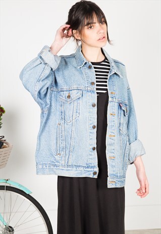 VINTAGE 80'S LEVI'S DENIM TRUCKER / S0029