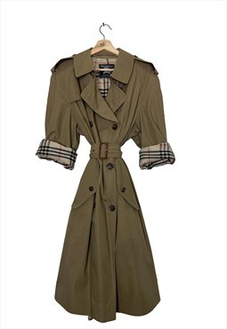 Burberry vintage oversized trench coat for men, Size L