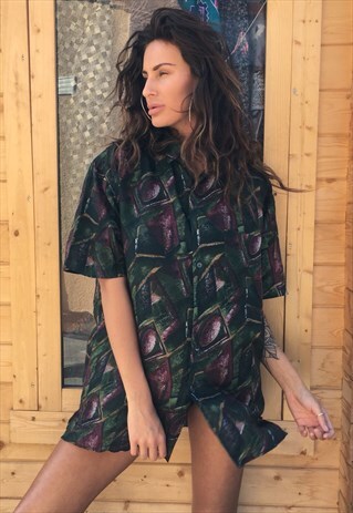 OVERSIZED RETRO 90S 80S VINTAGE UNISEX FESTIVAL SHIRT