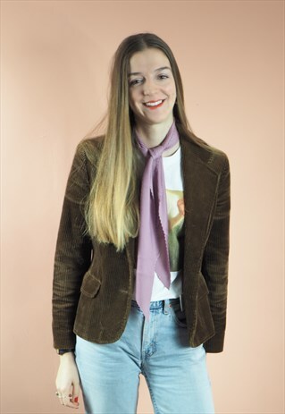 VINTAGE BROWN CORDUROY JACKET