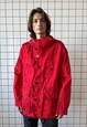 POLO RALPH LAUREN Jacket Military Work Hunting Coat Red