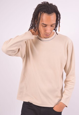 VINTAGE LEE TOP LONG SLEEVE BEIGE