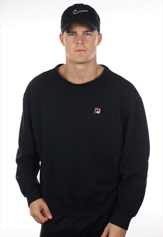 VINTAGE FILA SMALL LOGO SWEATSHIRT JUMPER