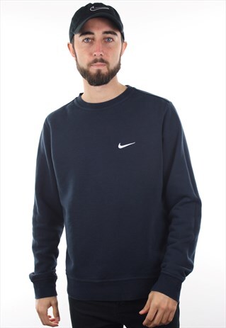 VINTAGE NIKE SMALL LOGO SWEATSHIRT JUMPER