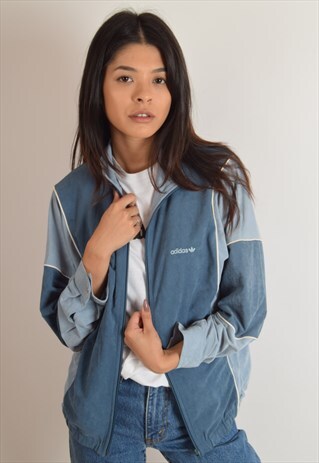 VINTAGE ADIDAS JACKET 80'S MADE IN W-GERMANY (2690)