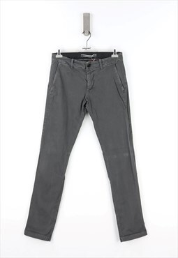 Stone Island Slim Fit Low Waist Trousers in Grey  - 44