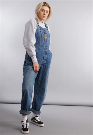 VINTAGE DENIM DUNGAREES Z388