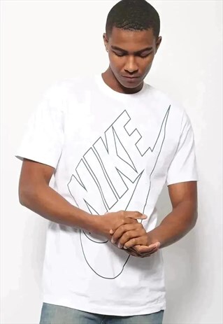 VINTAGE NIKE LOGO T-SHIRT WHITE