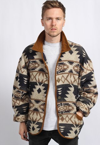 VINTAGE AZTEC FESTIVAL JACKET