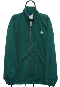 Vintage Adidas 90s Green Jacket Mens